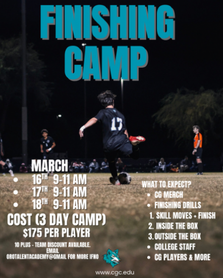 Picture of CGCC Soccer Finishing Camp