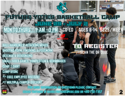 Picture of CGCC Basketball Future Yotes Basketball Camp
