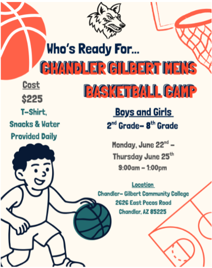 Picture of CGCC Men's Summer Basketball Camp